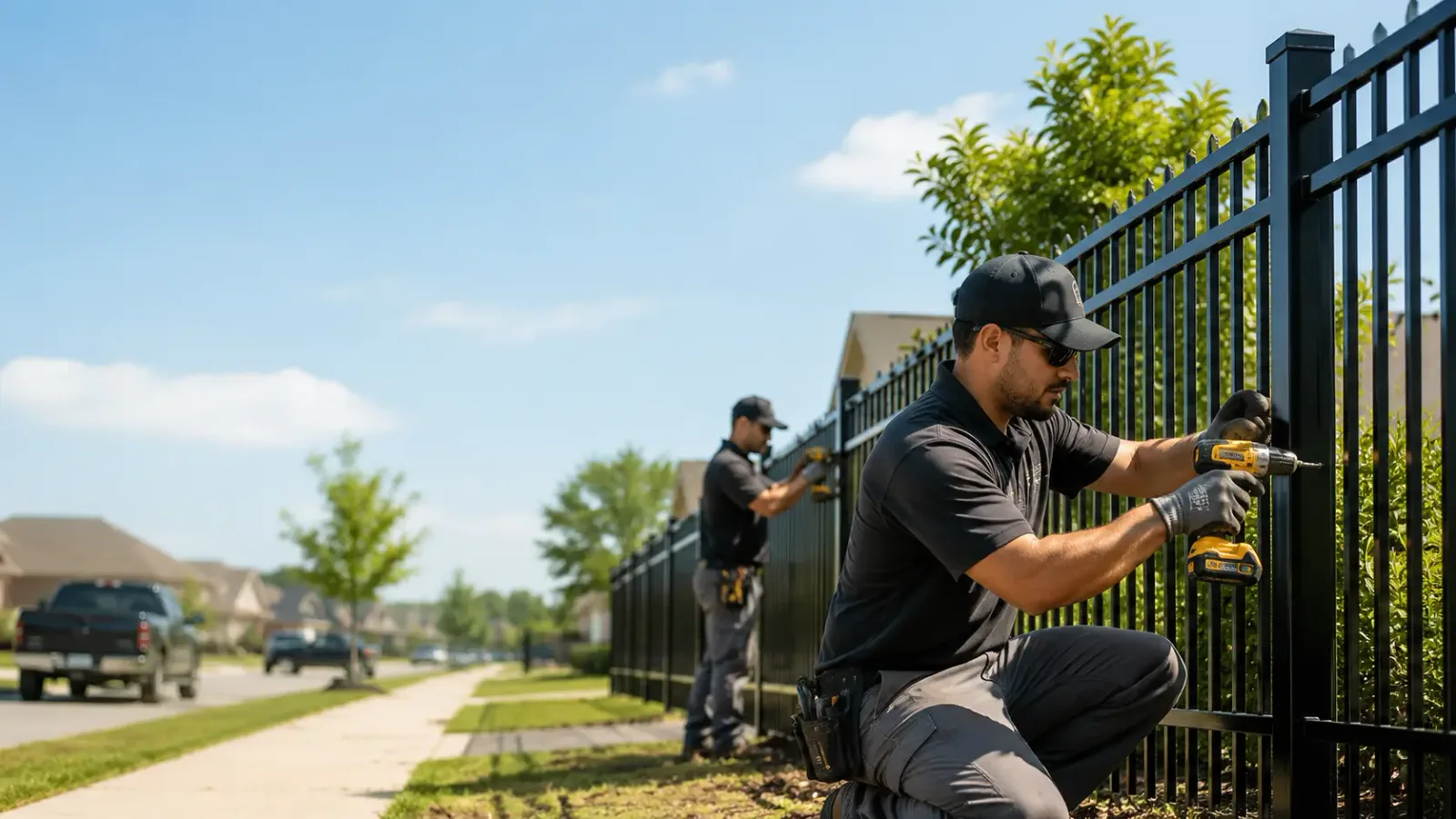 Metal Fence Installation in New Albany, IN
